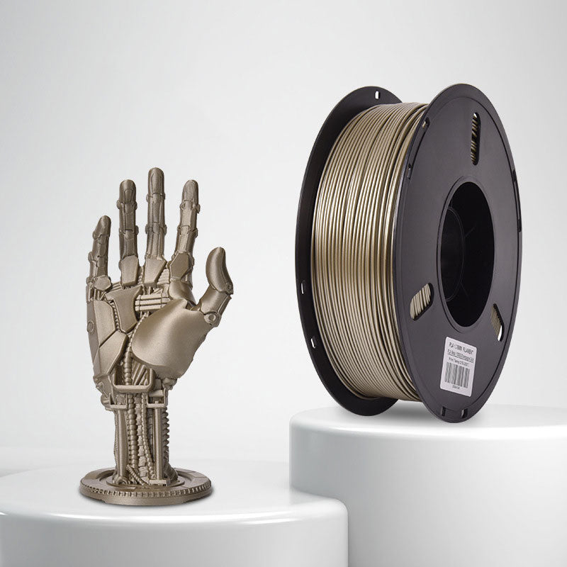 1kg 1.75mm | PLA Metal Texture Single Color | Champagne Gold