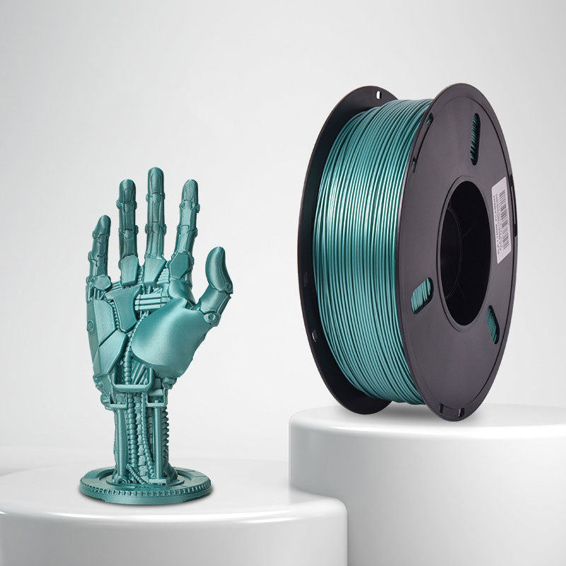 1kg 1.75mm | PLA Metal Texture Single Color | Aurora Green