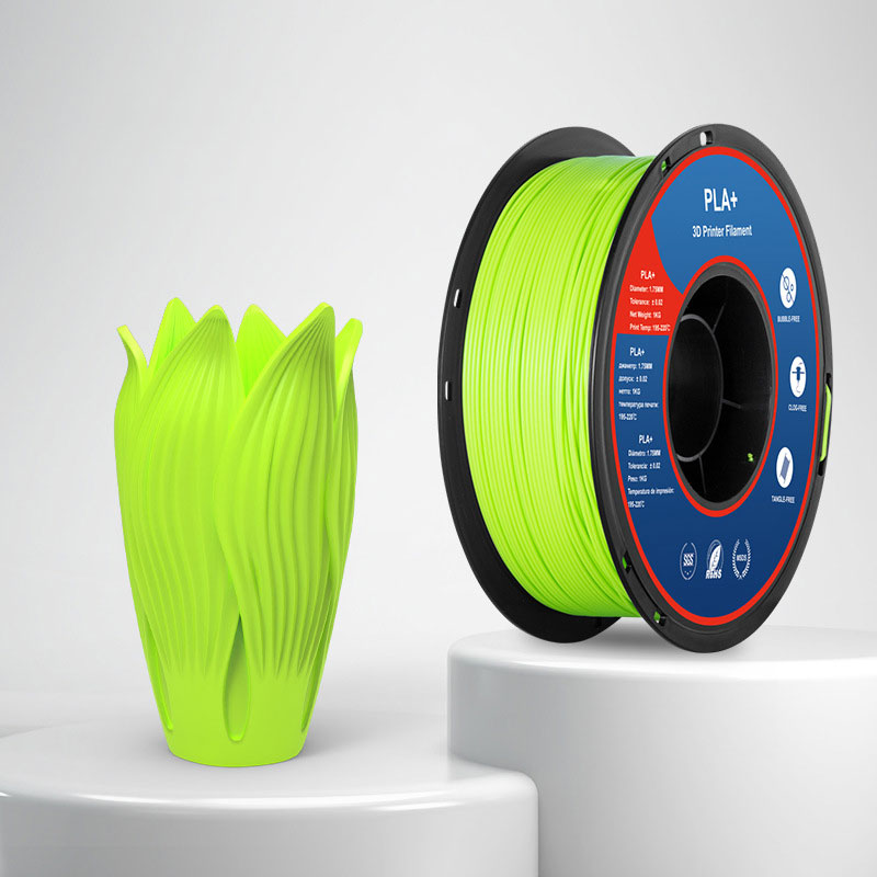 1kg 1.75mm | PLA+ Single Color | Bright Green