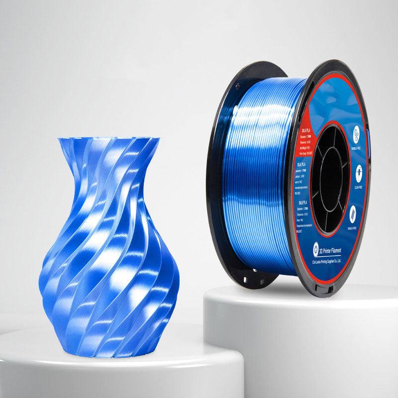 1kg 1.75mm | PLA Silk Texture Single Color | Gemstone Blue
