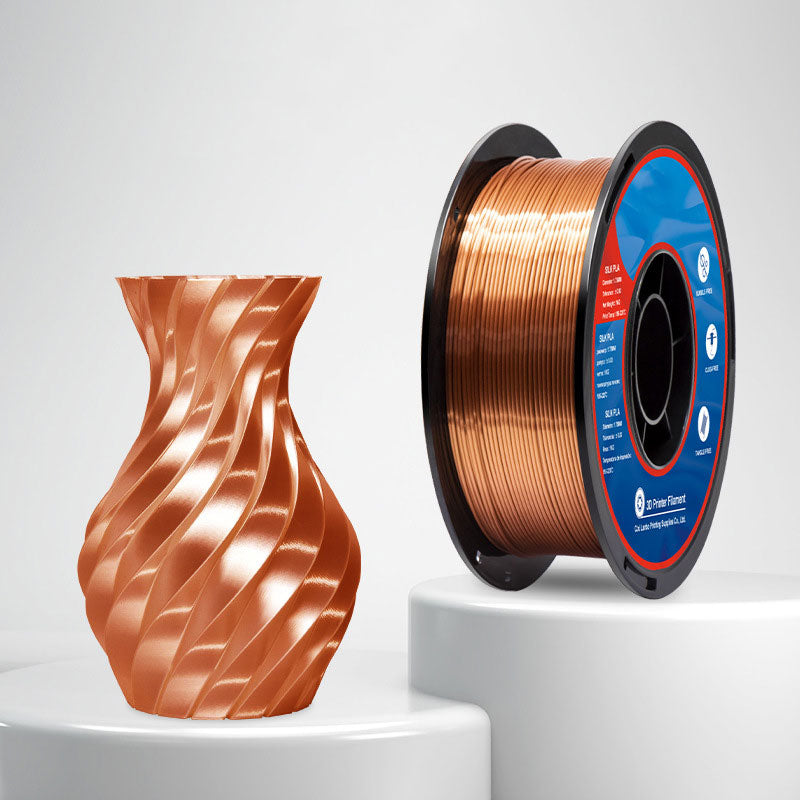 1kg 1.75mm | PLA Silk Texture Single Color | Copper