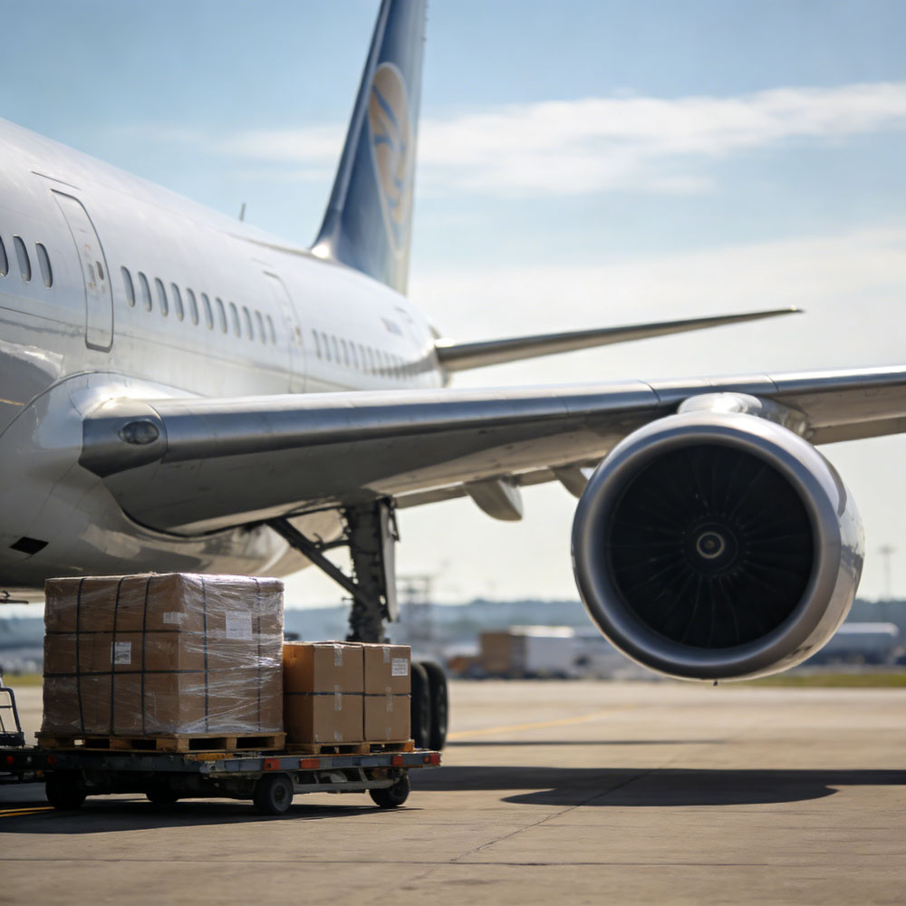 air freight line service for 3D printing filament to Mexico Brazil