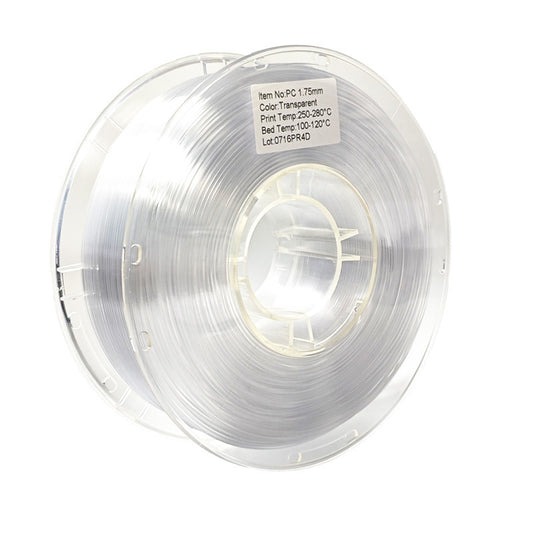1kg 1.75mm | PC Single Color | Transparent