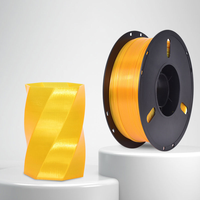 1kg 1.75mm | PETG Single Color | Transparent Yellow