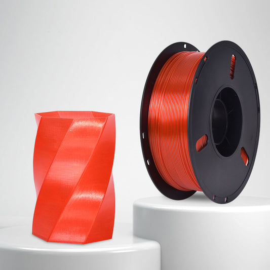 1kg 1.75mm | PETG Single Color | Transparent Red