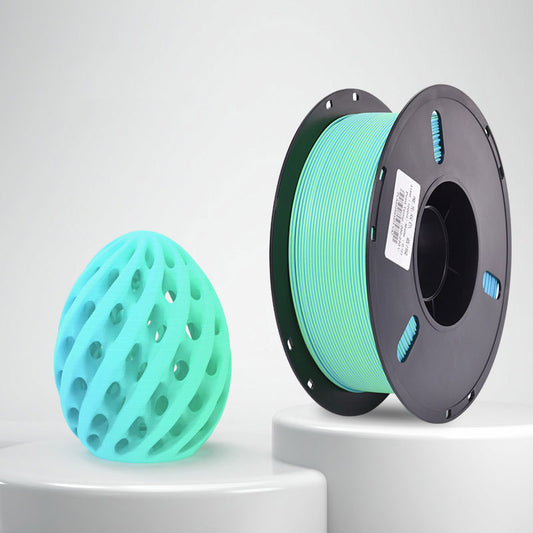 1kg 1.75mm | PLA Matte Two Color | Blue Green