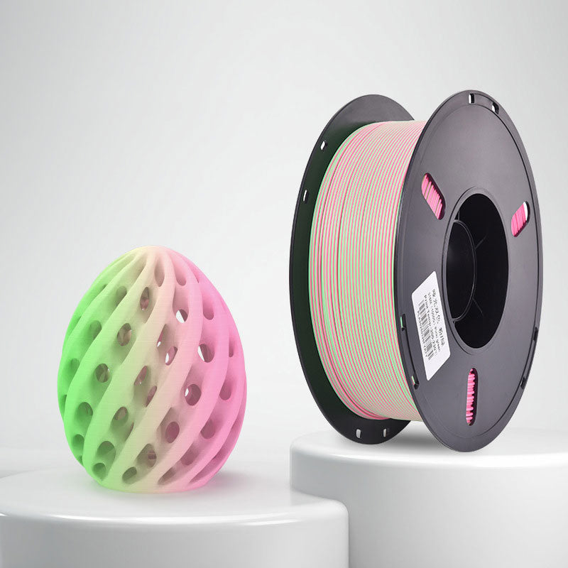 1kg 1.75mm | PLA Matte Two Color | Pink Green