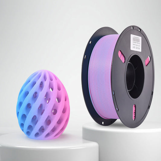 1kg 1.75mm | PLA Matte Two Color | Blue Red