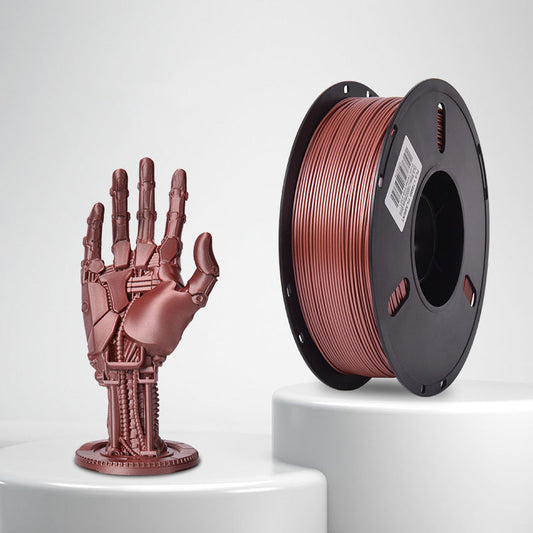 1kg 1.75mm | PLA Metal Texture Single Color | Rose Gold