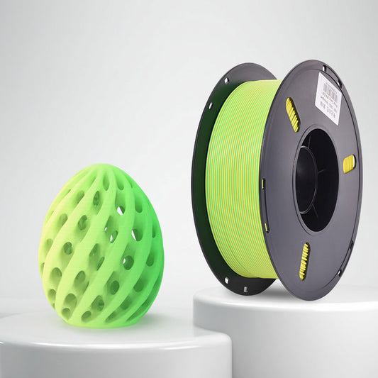 1kg 1.75mm | PLA Matte Two Color | Yellow Green