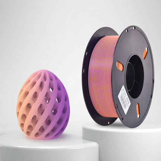 1kg 1.75mm | PLA Matte Two Color | Orange Purple