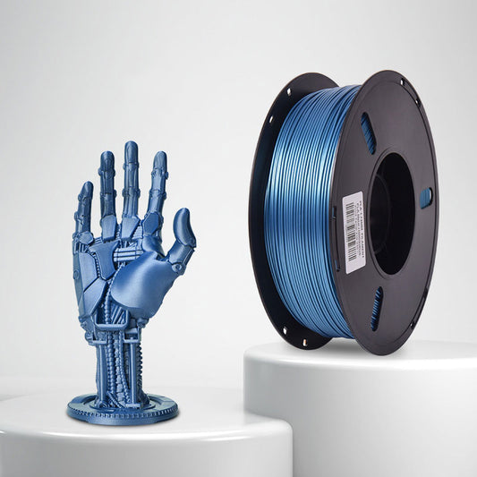 1kg 1.75mm | PLA Metal Texture Single Color | Deep Blue