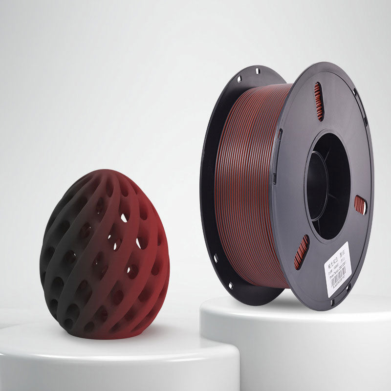 1kg 1.75mm | PLA Matte Two Color | Black Red