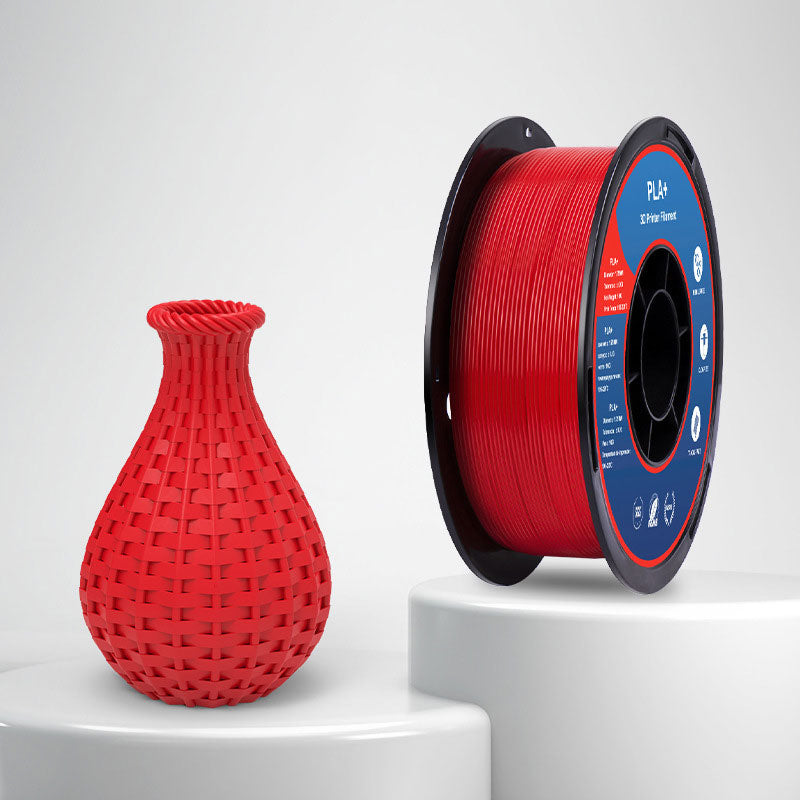 1kg 1.75mm | PLA+ Single Color | Red