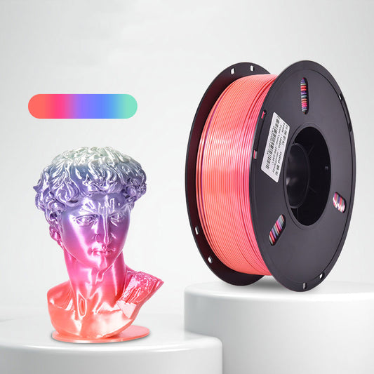 1kg 1.75mm | PLA Silk Texture Rainbow | Mini Candy