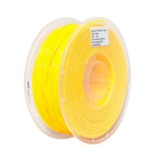 1kg 1.75mm | TPU 95A Single Color | Yellow