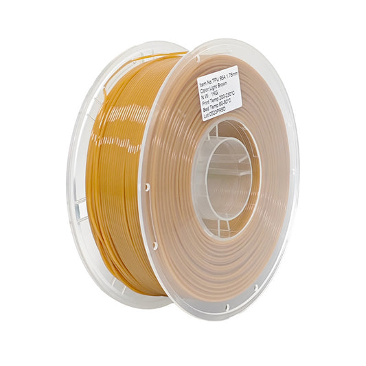 1kg 1.75mm | TPU 95A Single Color | Light Brown