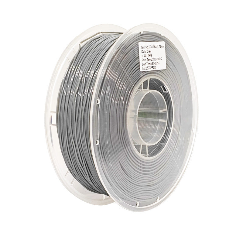 1kg 1.75mm | TPU 95A Single Color | Grey