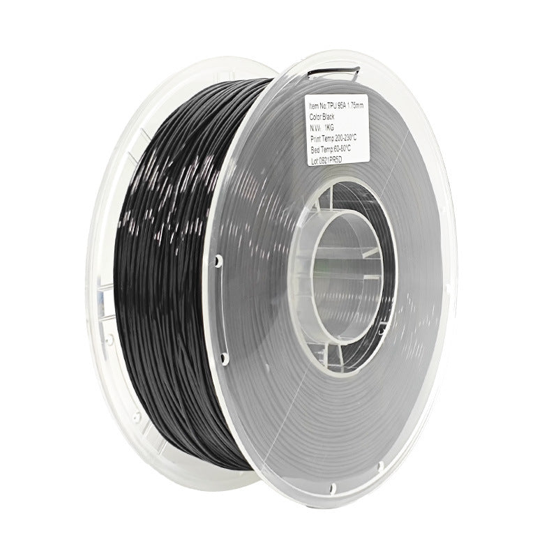 1kg 1.75mm | TPU 95A Single Color | Black