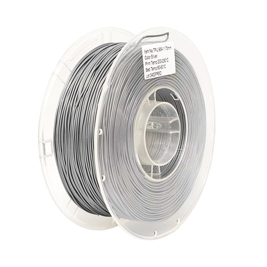 1kg 1.75mm | TPU 95A Single Color | Silver